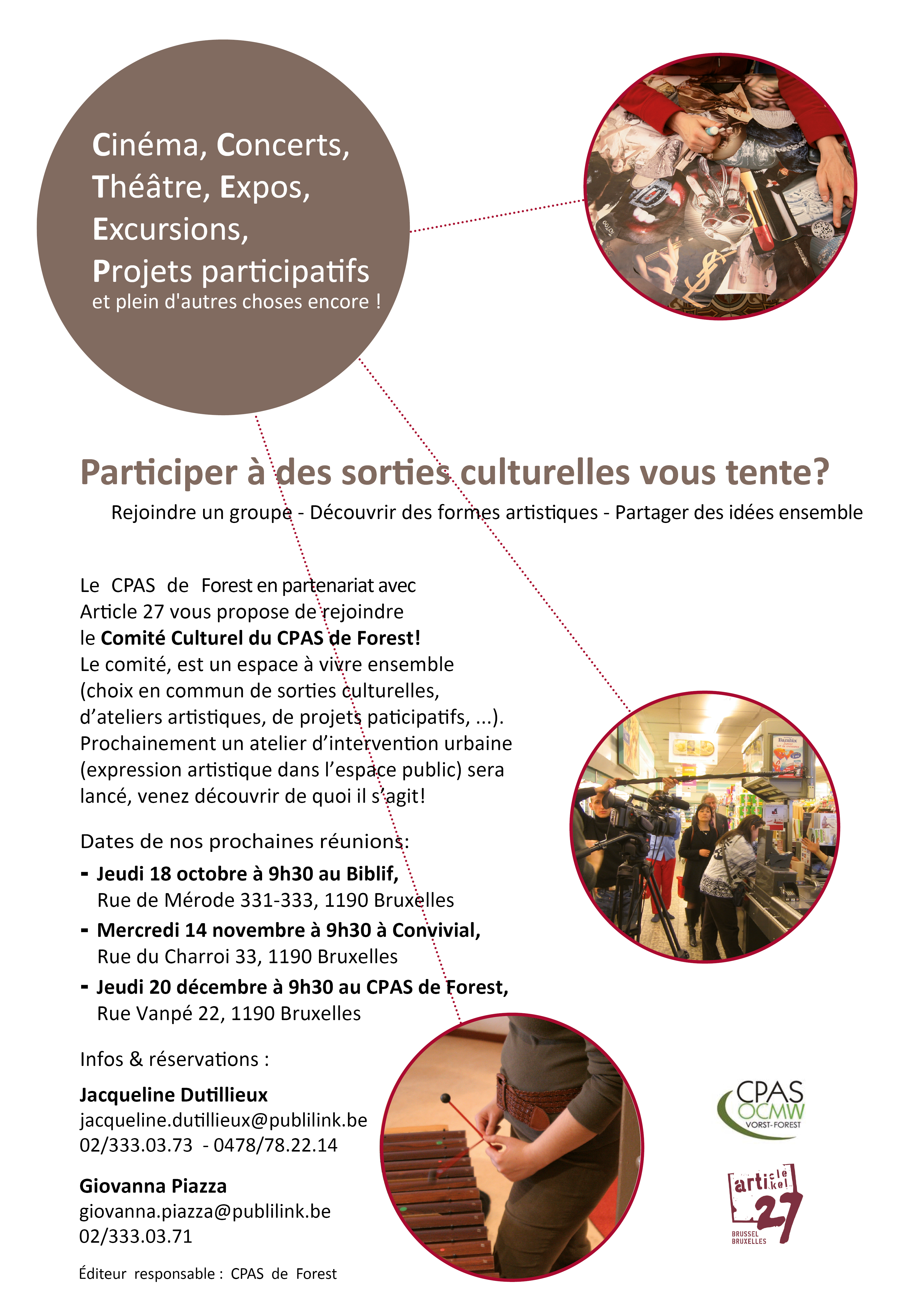 Affiche Comité Culturel A3