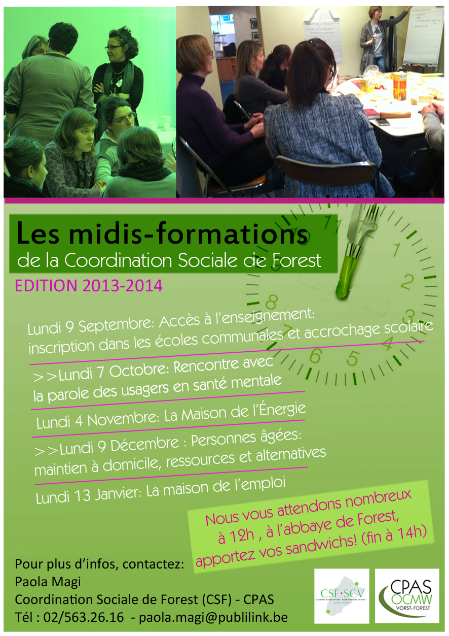 Midi Formation 2013 2ème semestre