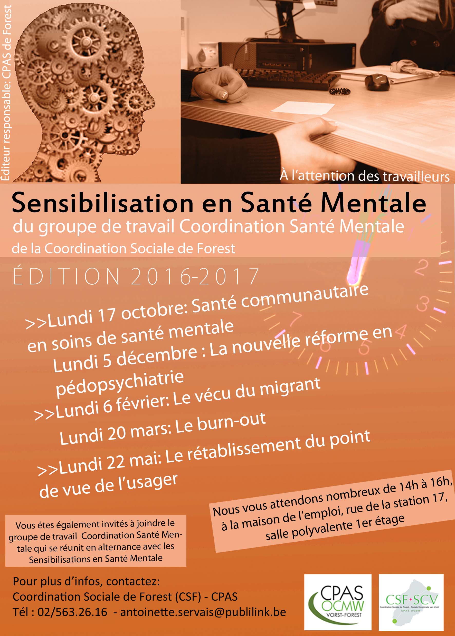 Sensibilisation Santé Mentale 2016 - 2017