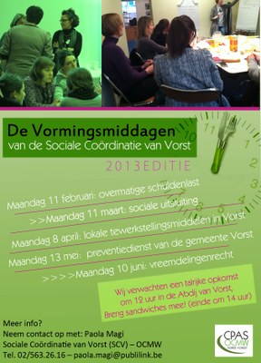 Vormingsmiddagen (1e semester)